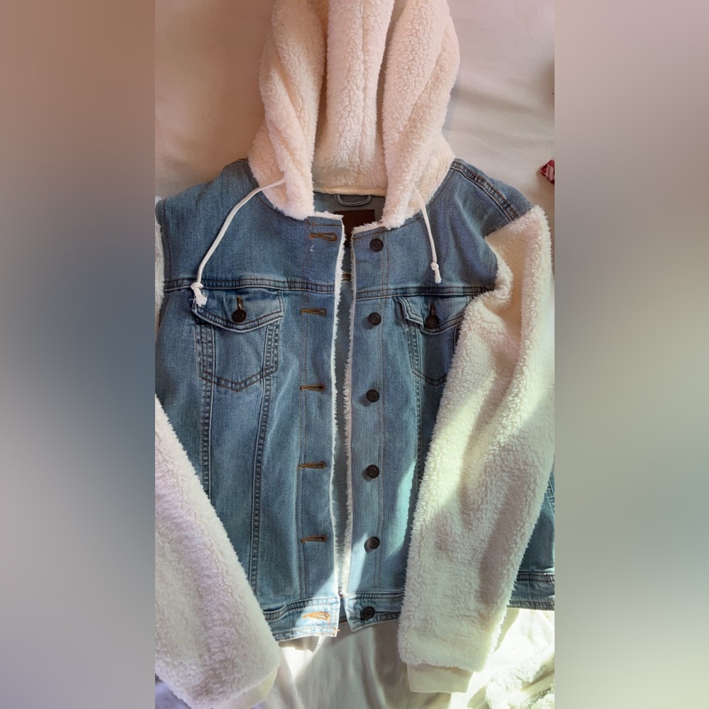 Maurices Jean Fuzzy Jacket